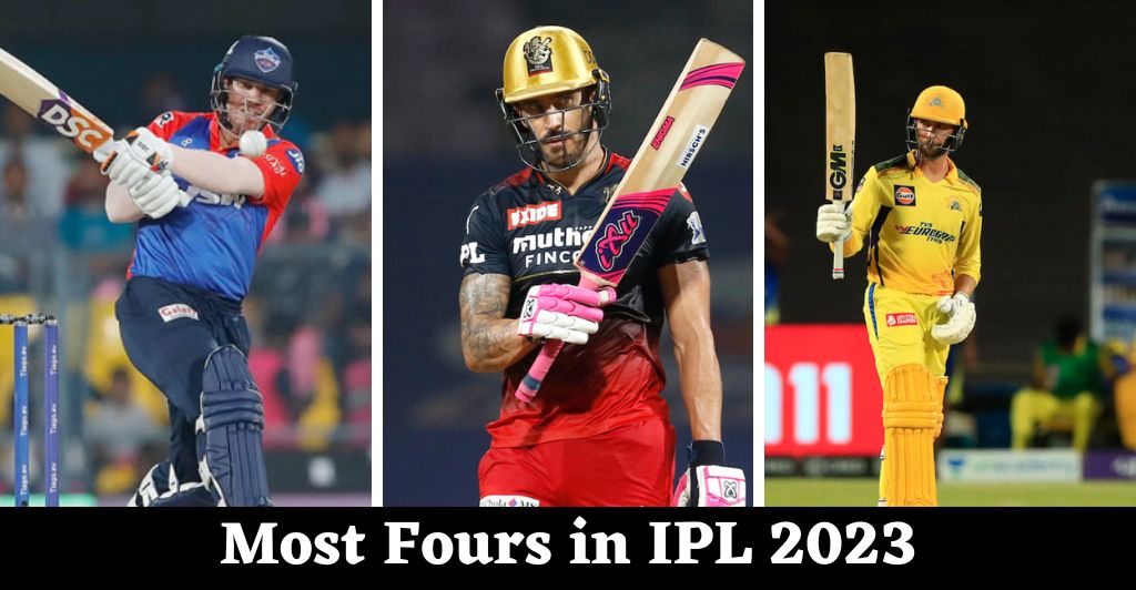 Most Fours in IPL 2023