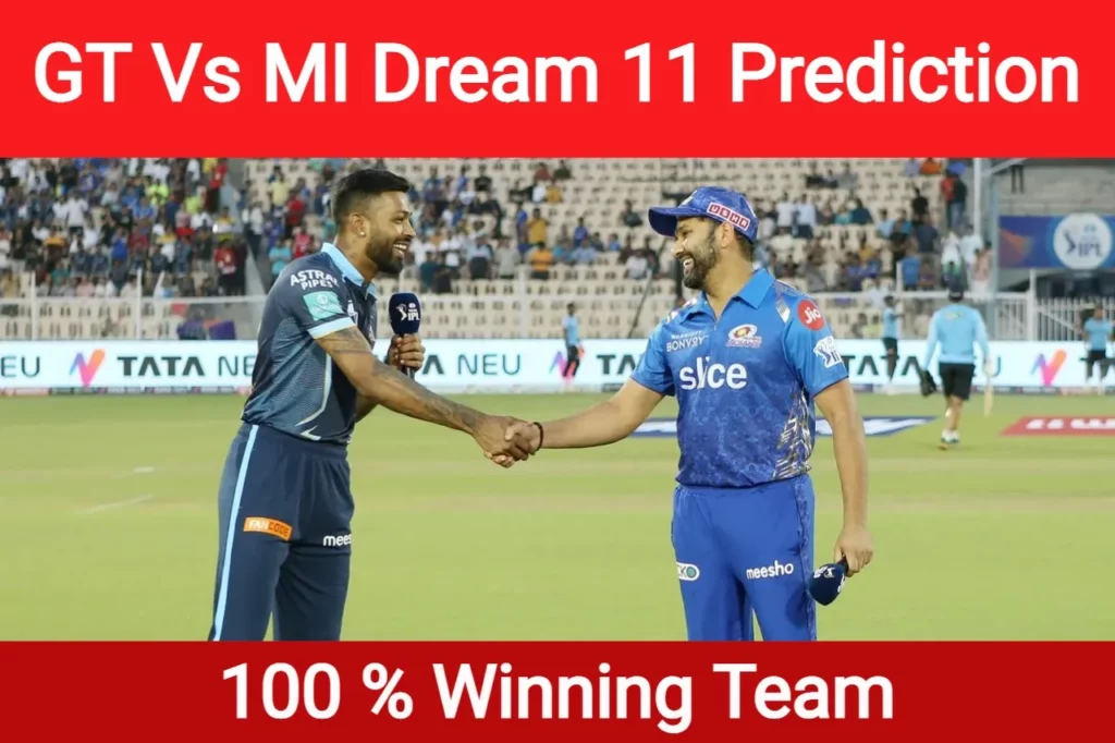 gt vs mi dream11 Prediction