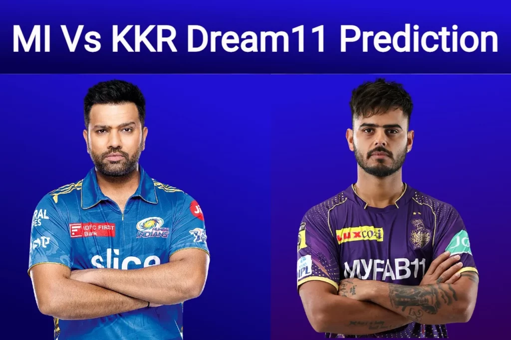 mi vs kkr dream11 prediction