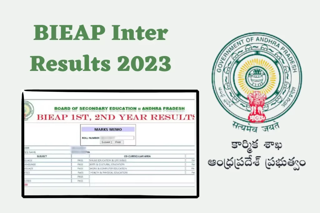 BIEAP Inter Results 2023
