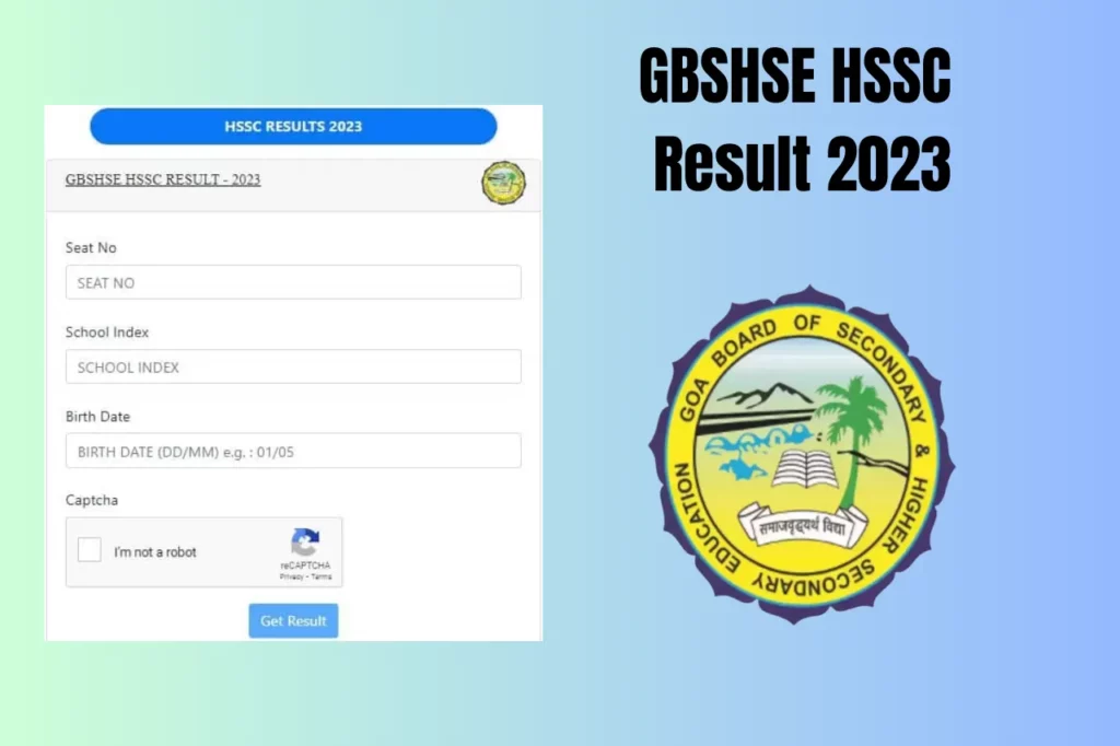 GBSHSE HSSC Result