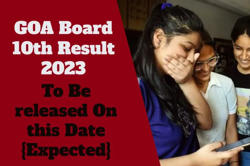 GOA Board 10th Result 2023