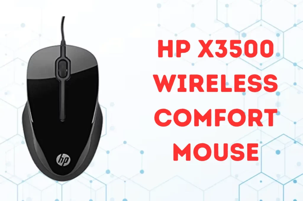 HP X3500 Wireless Comfort Mouse