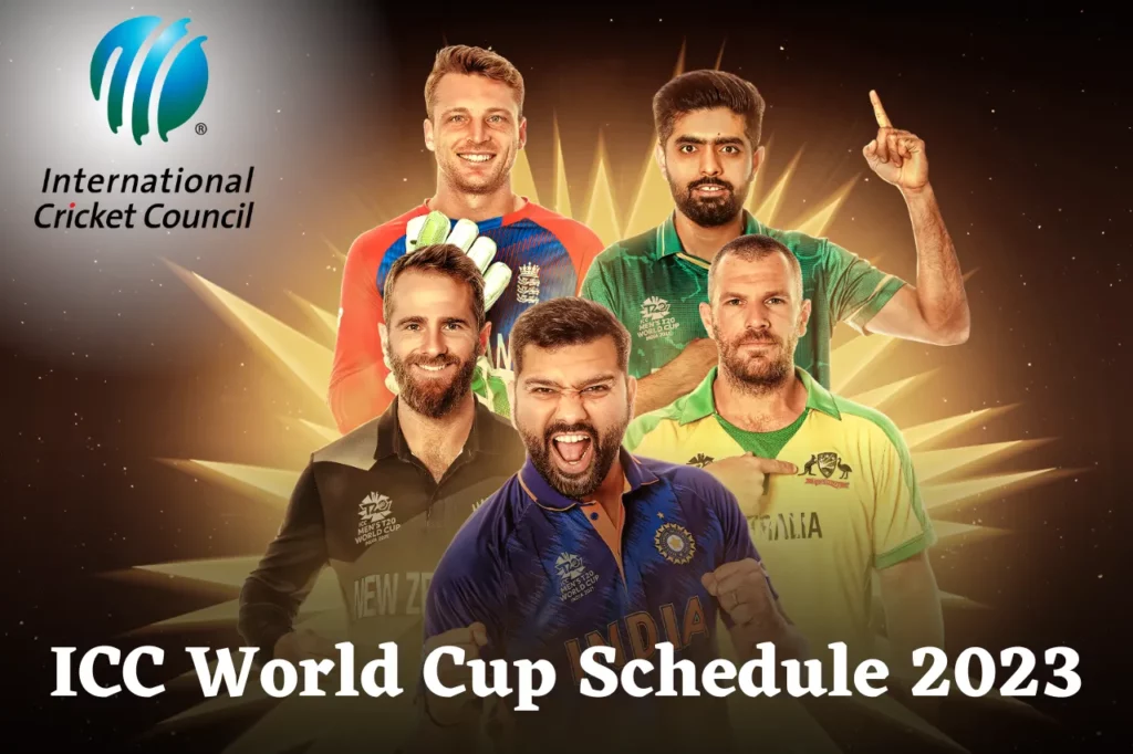 ICC World Cup Schedule 2023