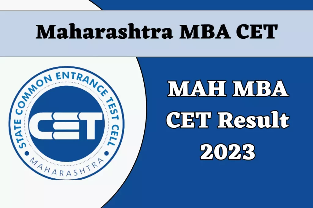 MAH MBA CET Result 2023