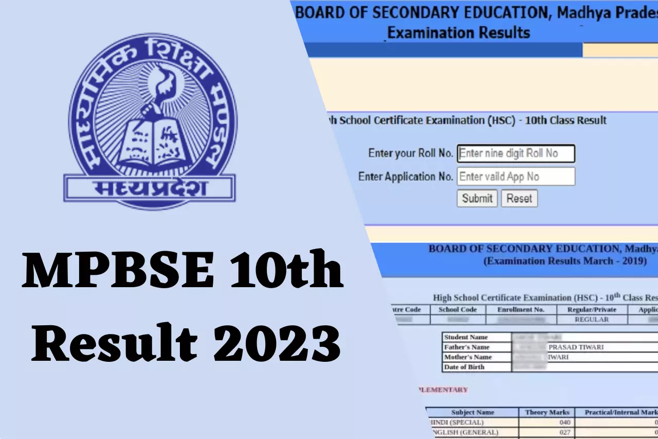 MPBSE 10th Result 2023