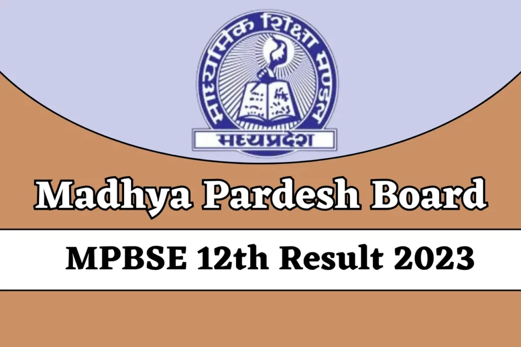 MPBSE 12th Result 2023