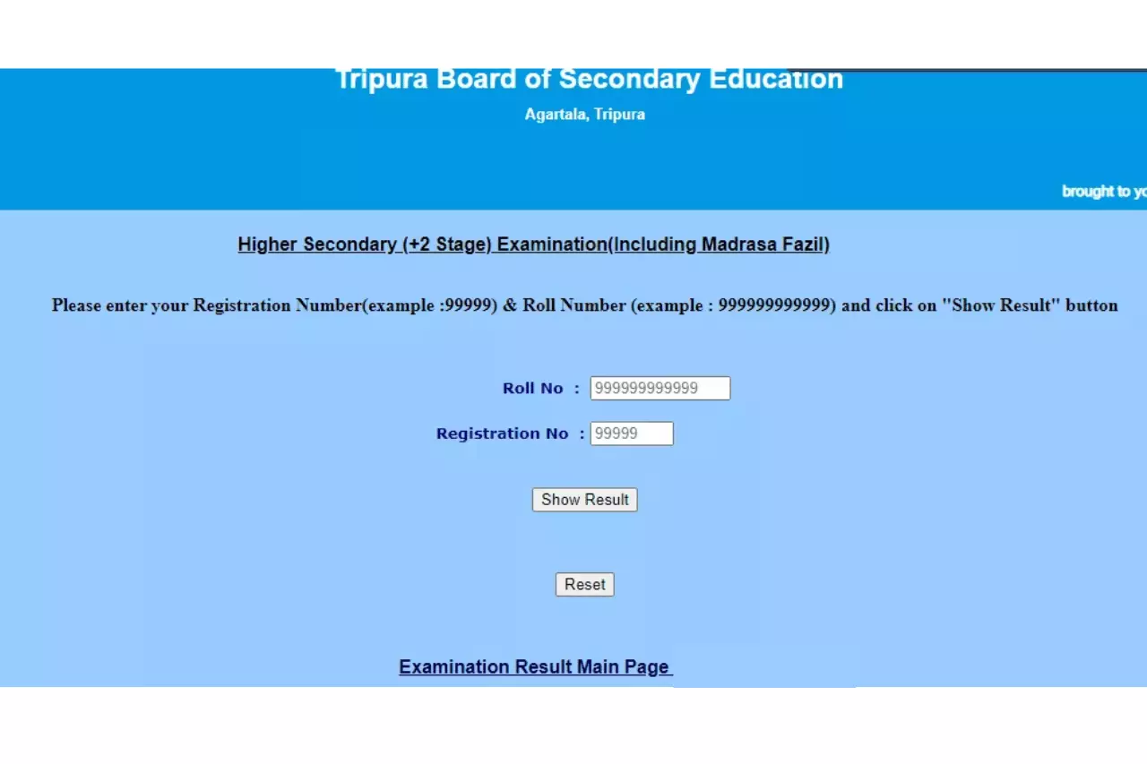 TBSE 12th Result 2023