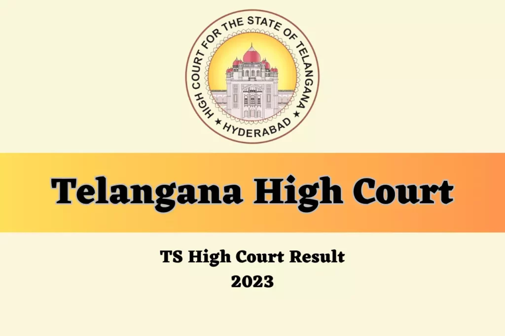 TS High Court Result 2023