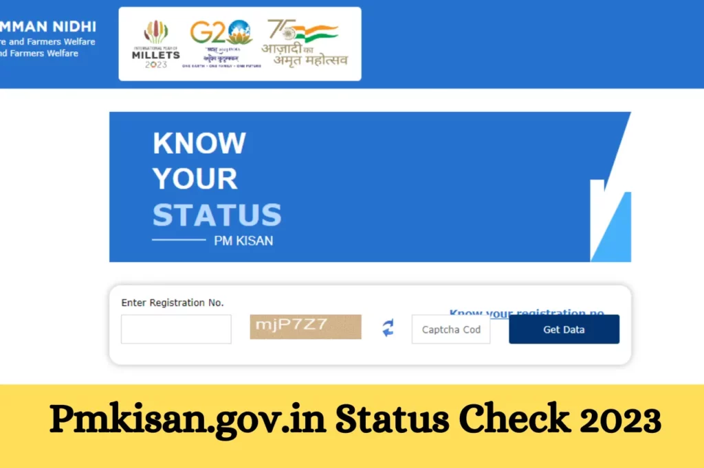 Pmkisan.gov.in Status Check 2023