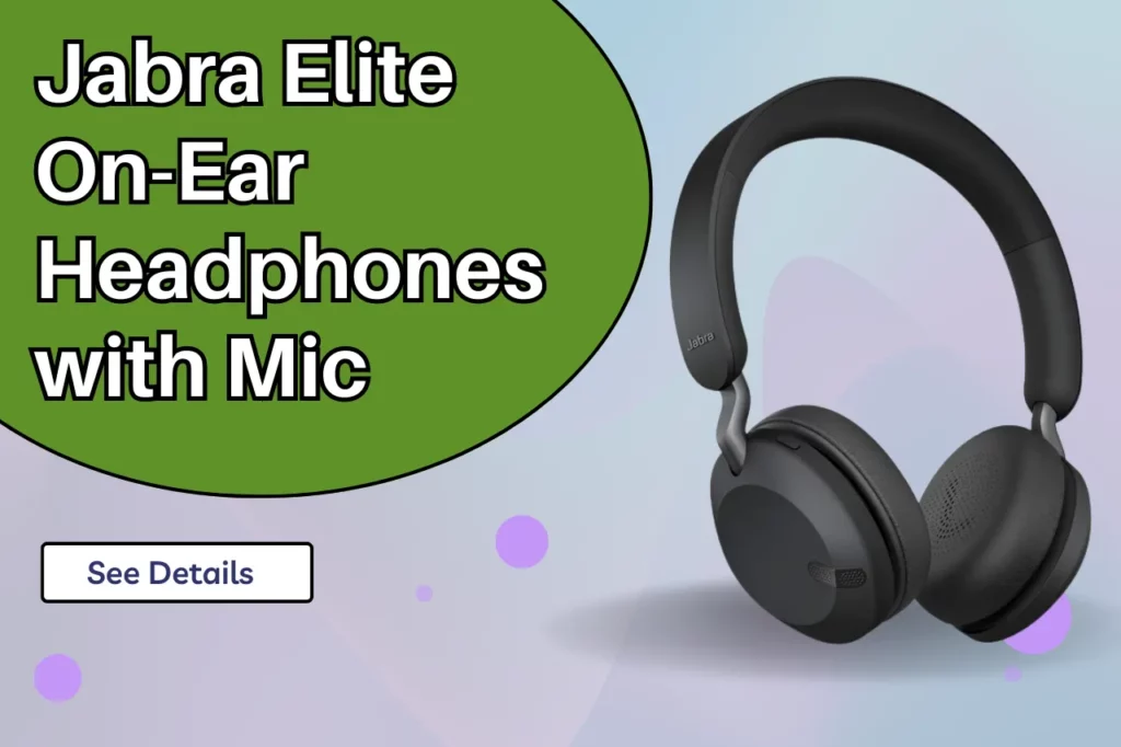 Jabra Elite On-Ear Headphones with Mic