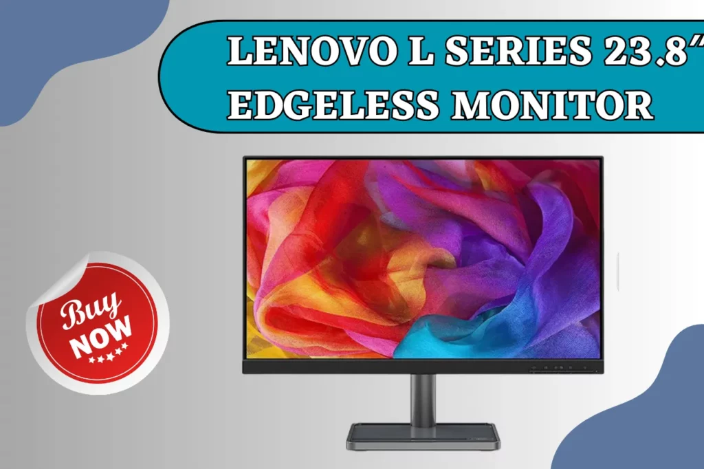 Lenovo L Series 23.8″ Edgeless Monitor