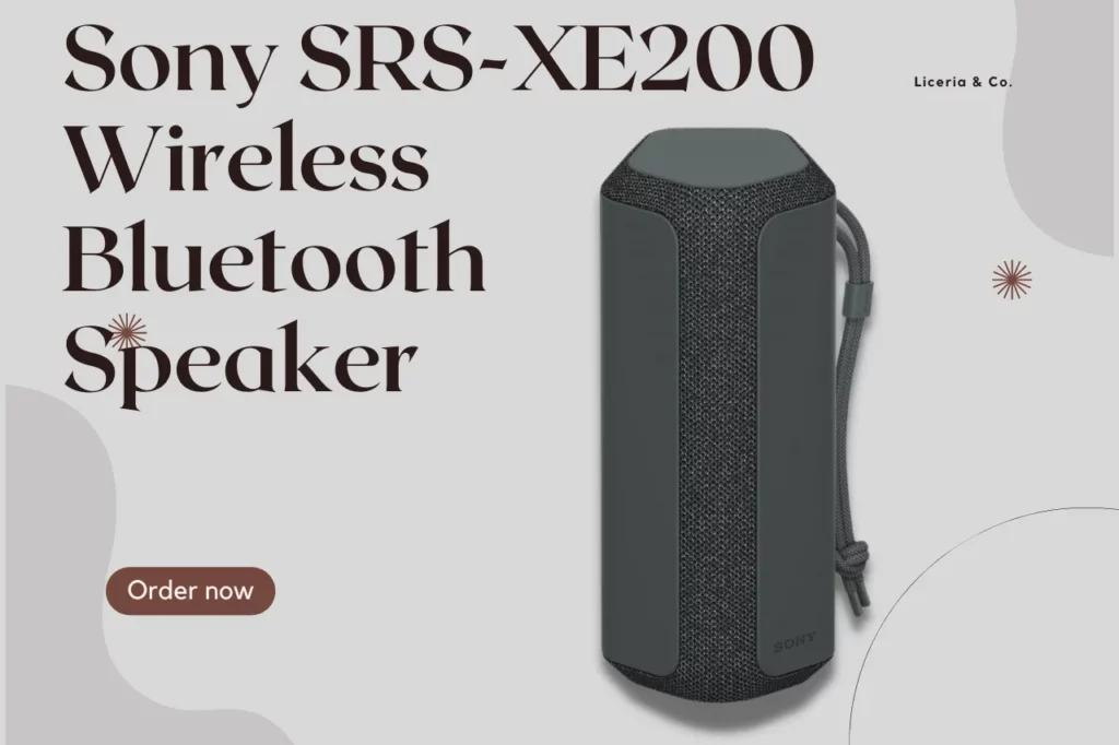 Sony SRS-XE200 Wireless Bluetooth Speaker